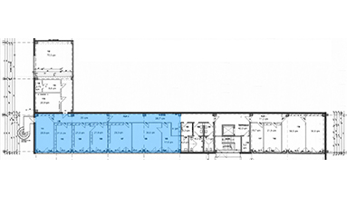 FONTUS-Businesspark Grundriss Gebäude O9 3.OG FONTUS-Businesspark Grundriss Gebäude O9 3.OG