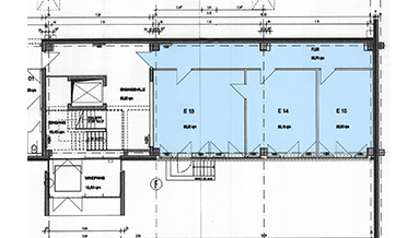 FONTUS-Businesspark Grundriss Gebäude B EG